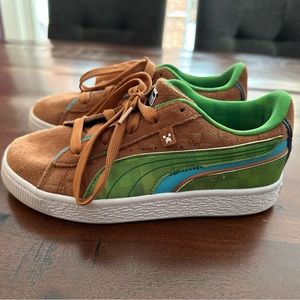 PUMA x Minecraft Kid’s Suede Sneakers